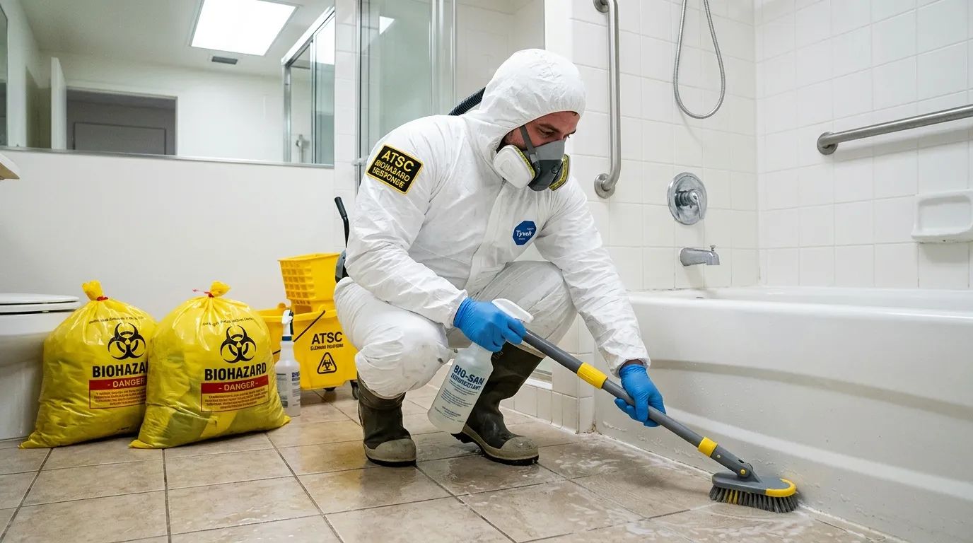 Decontamination equipment deployed for Blood Cleanup in West Dundee